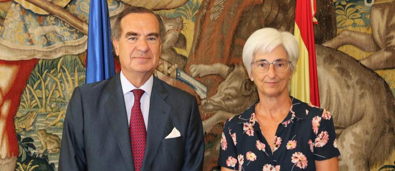 José María Alonso y María José Segarra