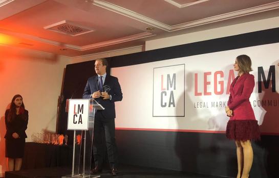 Ramón Mesonero-Romanos en los premios LEGALMARCOM