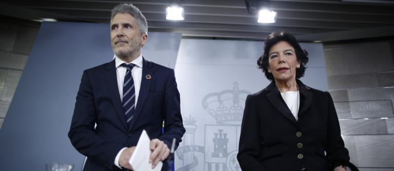 Fernando-Grande-Marlaska-Isabel-Celàa