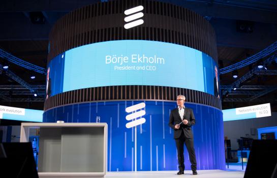 Börje Ekholm en MWC 2019