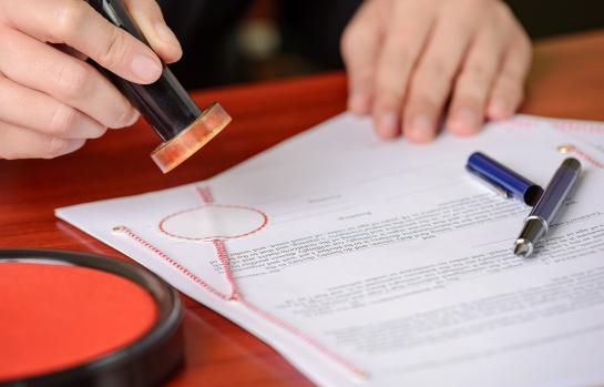 Notario-firma