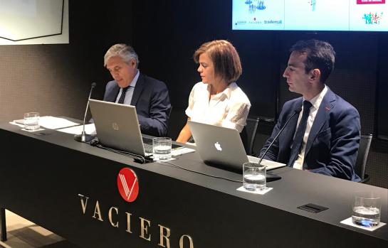 Antonio Beltrán, Cristina Asencio y Manuel Ruiz de Lara