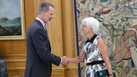 María José Segarra y Felipe VI