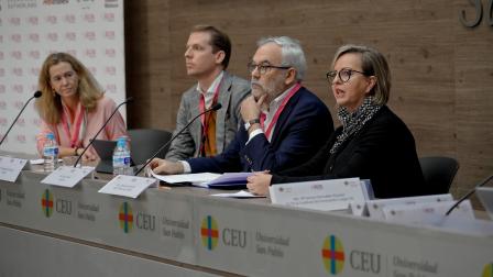 Paloma Aparicio,, Sebastian Hartmann, Juan Pujol, y Chantal Vermeire ELTA Legaltech