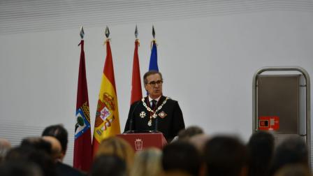 José María Alonso y el homenaje a los colegiados ICAM