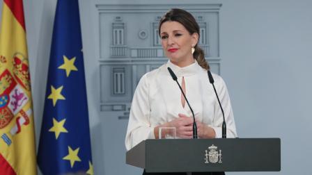 Yolanda Díaz ministra de Trabajo