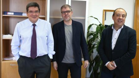 Reunión Escrivá y agentes sociales