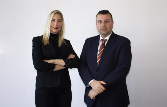 Carmen Boronat, directora Canales y Jorge García socio Auren