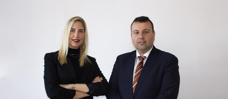 Carmen Boronat, directora Canales y Jorge García socio Auren