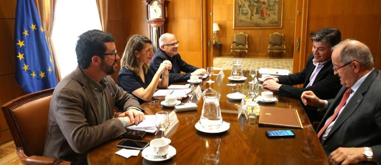 Reunión entre el Ministerio de Trabajo y PIMEC