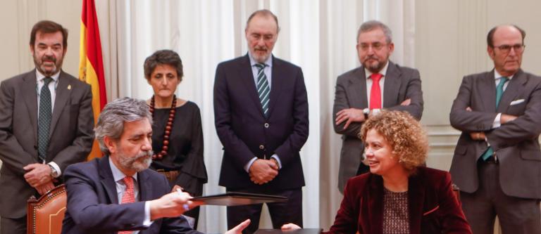 Convenio Registradores y CGPJ