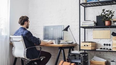 Accidente laboral en casa