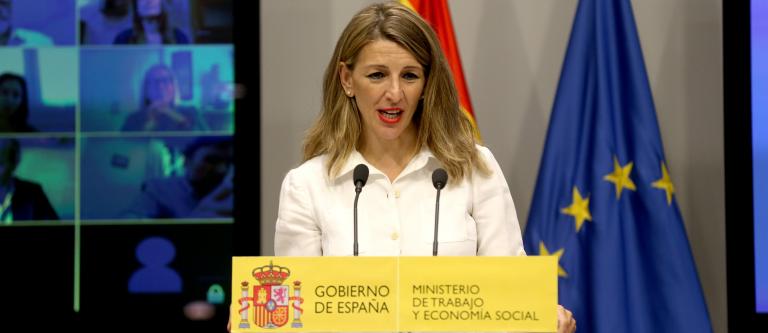 Yolanda Diaz prorroga ERTE