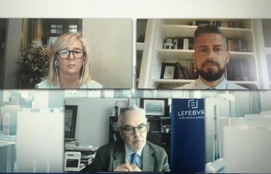 De arriba abajo María Teresa Enciso Alonso-Muñumer, Eduard Krause y Juan Pujol