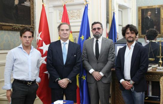 Gonzalo Caballero José María Alonso Manuel Quintanar y Miguel Abellán
