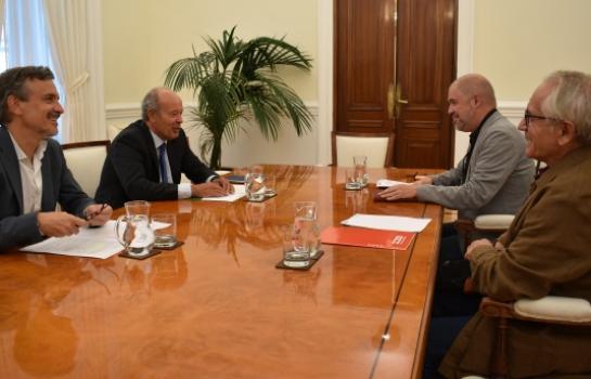 CCOO y ministro de Justicia (Fuente Ministerio de Justicia)