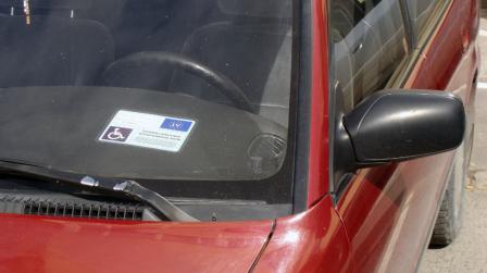 Tarjeta de minusválido