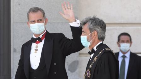 Justicia Lesmes y Felipe VI