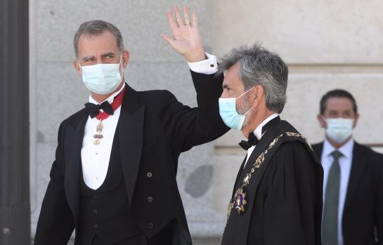 Justicia Lesmes y Felipe VI