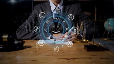 Imagen de justicia y abogado