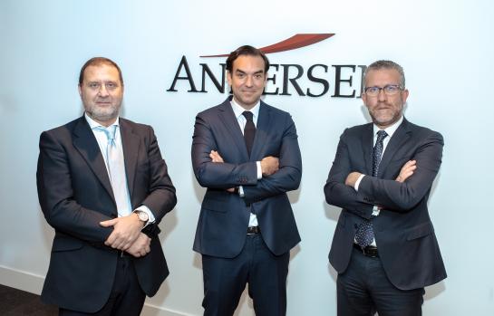 FOTO Incorporación Javier Bustillo – Andersen – IRSastre-JBustillo-JVMorote