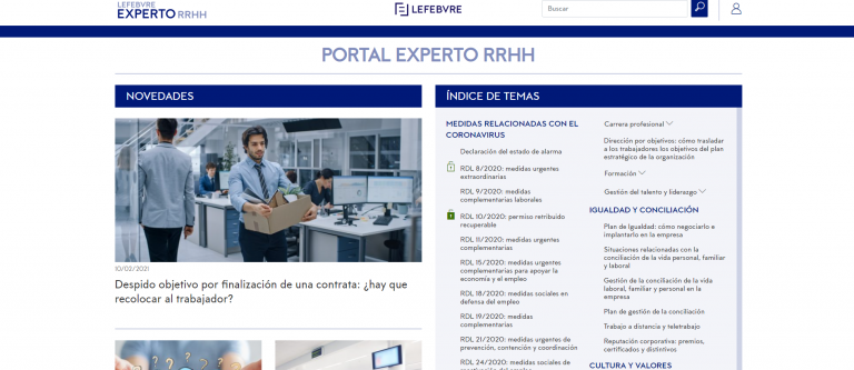 portal experto rrhh