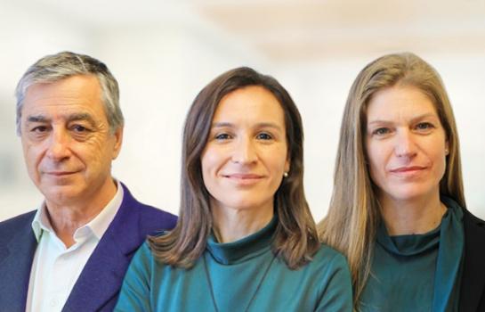 Agusti Bou, Elisa Escola y Laila Folguera