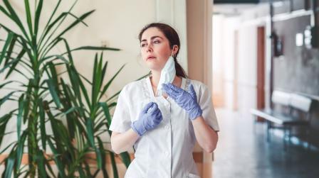 Sobrecarga laboral sanitaria