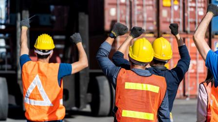 Trabajadores en huelga_imagen