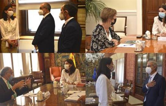 Reunion de Llop con los distintos agentes de la Justicia