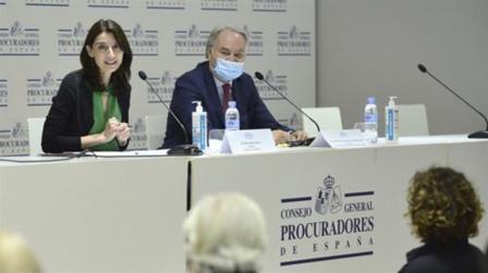 Pilar Llop participa Consejo General de Procuradores