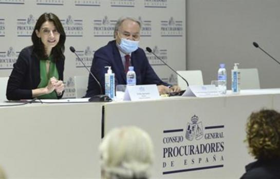 Pilar Llop participa Consejo General de Procuradores