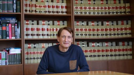 Carlos Orts Calabuig, en la sede del Decanato