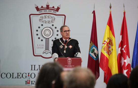 José María Alonso, decano del Colegio de Abogados de Madrid