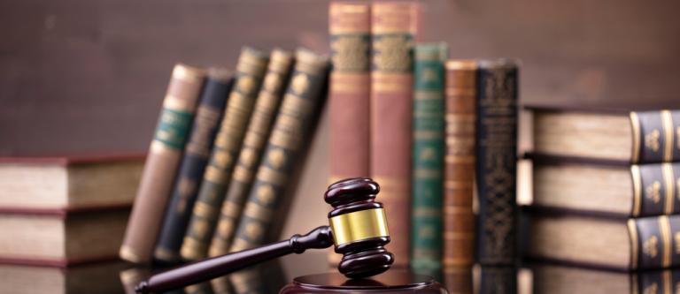 Legal,Concept.,Judges,Gavel,On,Law,Books,Background.