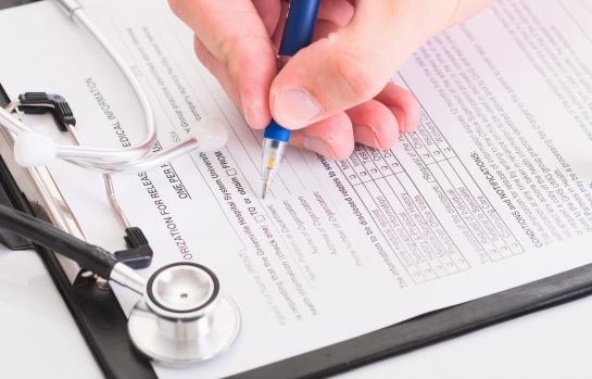 Medical,Doctor,Insurance,And,Healthcare,Concept:,Clipboard,With,Prescription,Medicine
