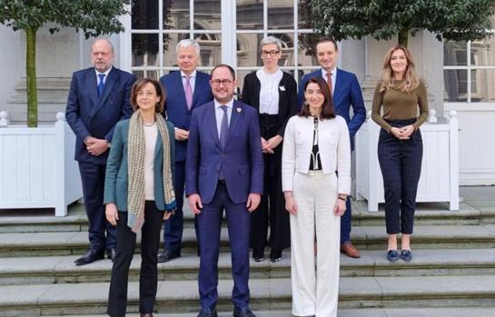 Pilar Llop, reunion ministros justicia
