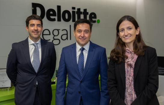 Rafael García-Valdecasas, Luis Carlos Moya y Teresa Menéndez de Miguel