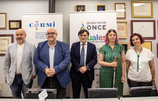 Firma Convenio CERMI, Amnistía y F. ONCE (2)