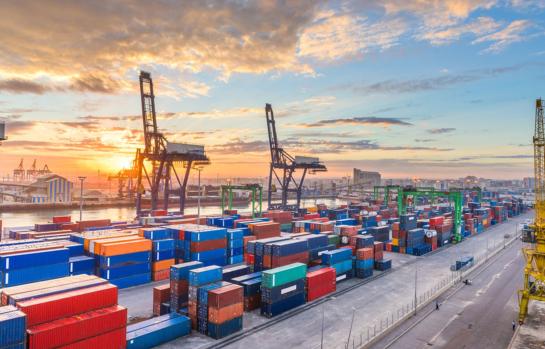 Marruecos, puerto de Casablanca