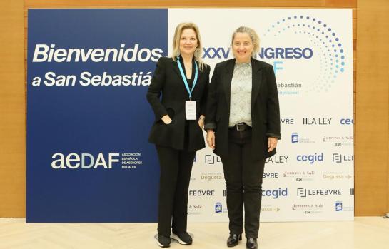 Stella Raventós e Itziar Agirre Congreso AEDAF_img