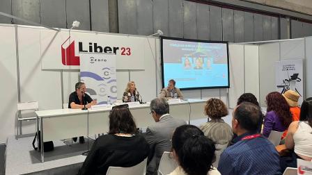 © de la foto: CEDRO (de izquierda a derecha: Nicolás Antequera, Carme Riera y Jorge Corrales)_img