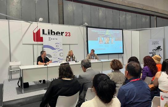 © de la foto: CEDRO (de izquierda a derecha: Nicolás Antequera, Carme Riera y Jorge Corrales)_img