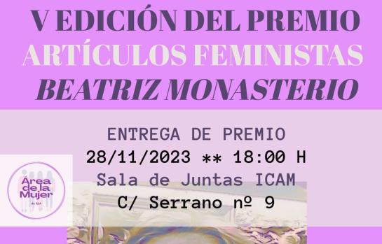 Bea 2023 Premio ALA feminismo_img