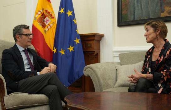 Félix Bolaños y Victoria Ortega