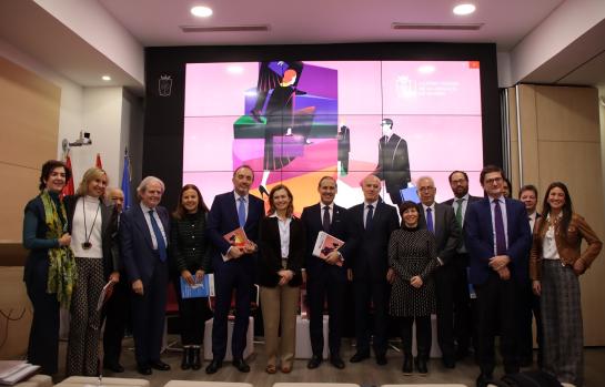 Fot presentación del I Estudio sobre la situación de la abogacía madrileña