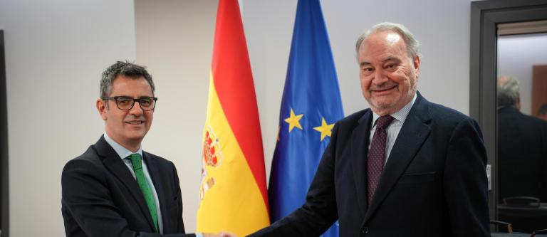 Bolaños y presidente procuradores de España_img