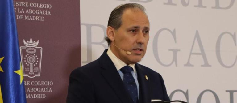 Eugenio Ribón, decano ICAM honorarios profesionales_img