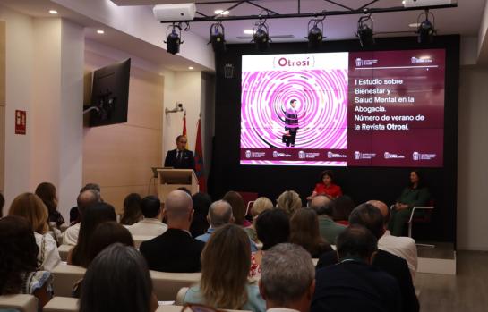 Presentación en el ICAM del I Estudio sobre Salud Mental de la Abogacía (1)