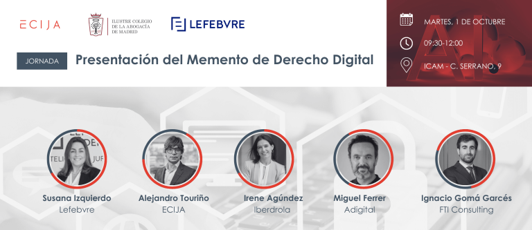 Memento Derecho Digital en el ICAM_img